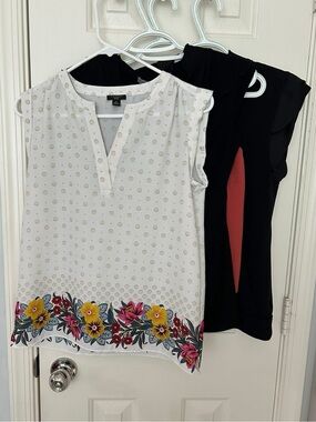 Lot of 4 Cute Sleeveless Tops for Work, Casual Ocassions